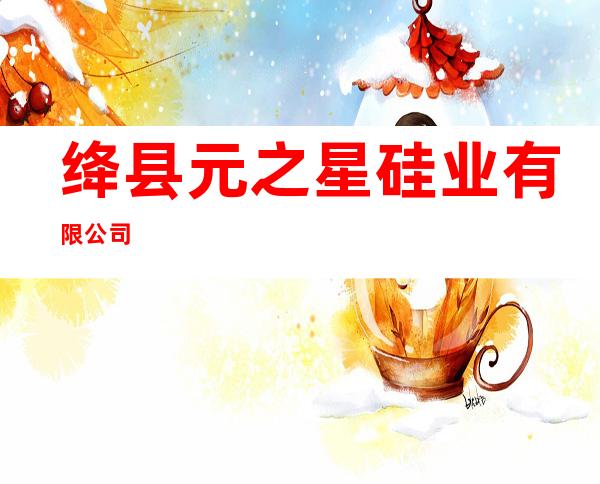 绛县元之星硅业有限公司